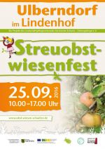 Plakat Streuobstwiesenfest 2016